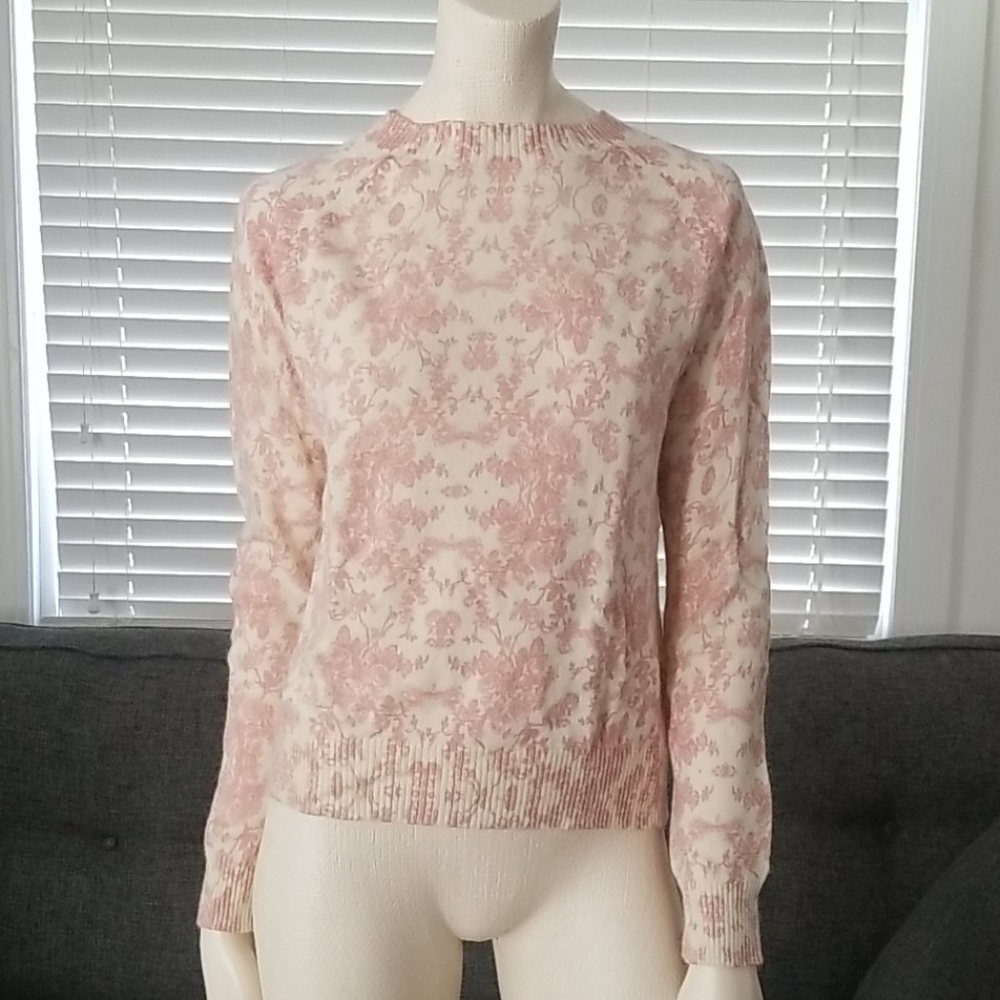Wildfox White Label Floral Sweater